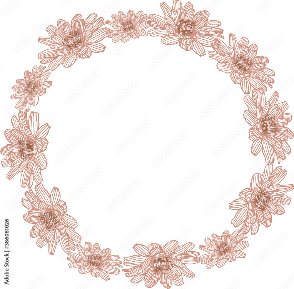 frame of flowers frame of flowers