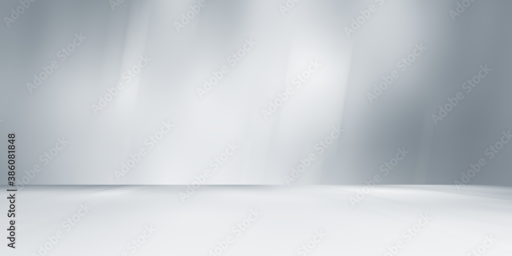 soft gray studio room background, grey floor backdrop with spotlight. soft gray studio room background, grey floor backdrop with spotlight.