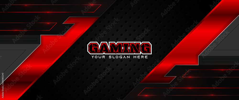 Gaming  Channel banner   banner design, Gaming banner,   design