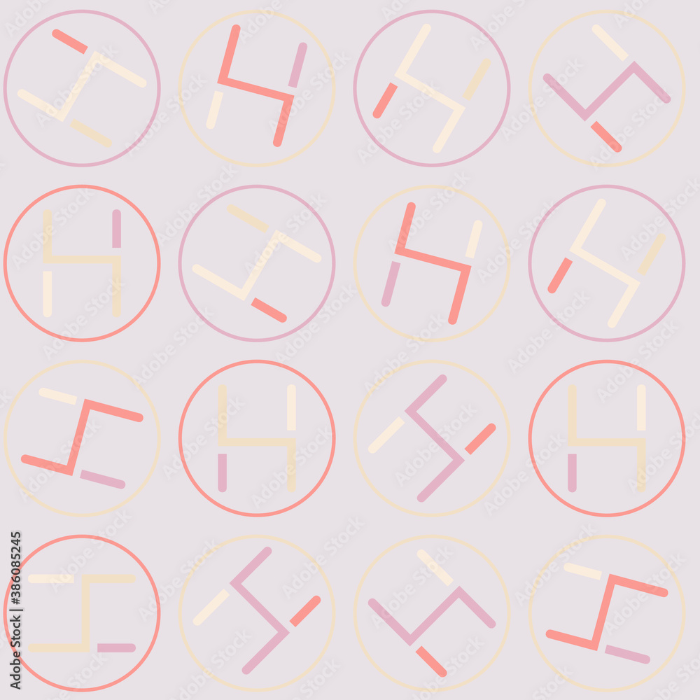 Seamless pattern in soft pink color Seamless pattern in soft pink color