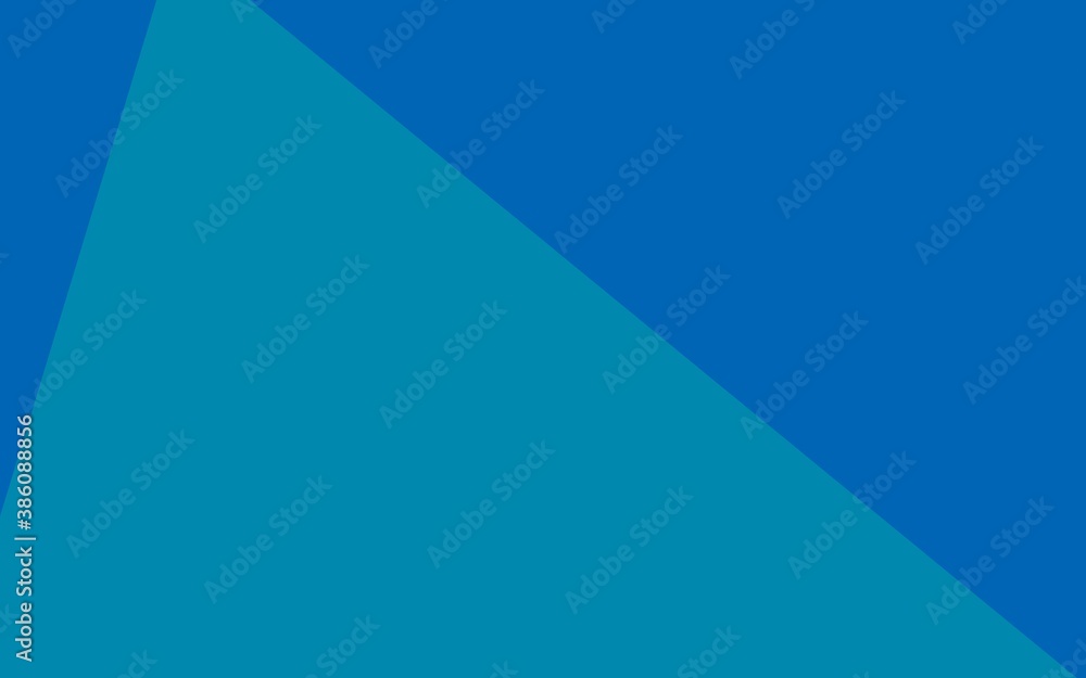 Light BLUE vector triangle mosaic cover. Light BLUE vector triangle mosaic cover.