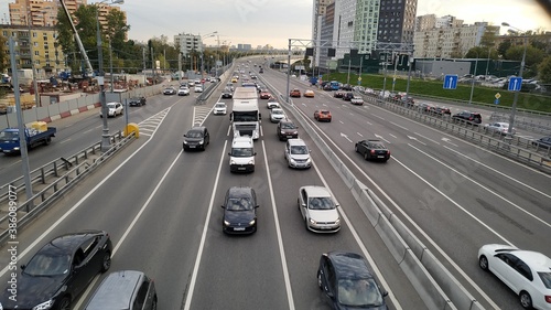 traffic on highway