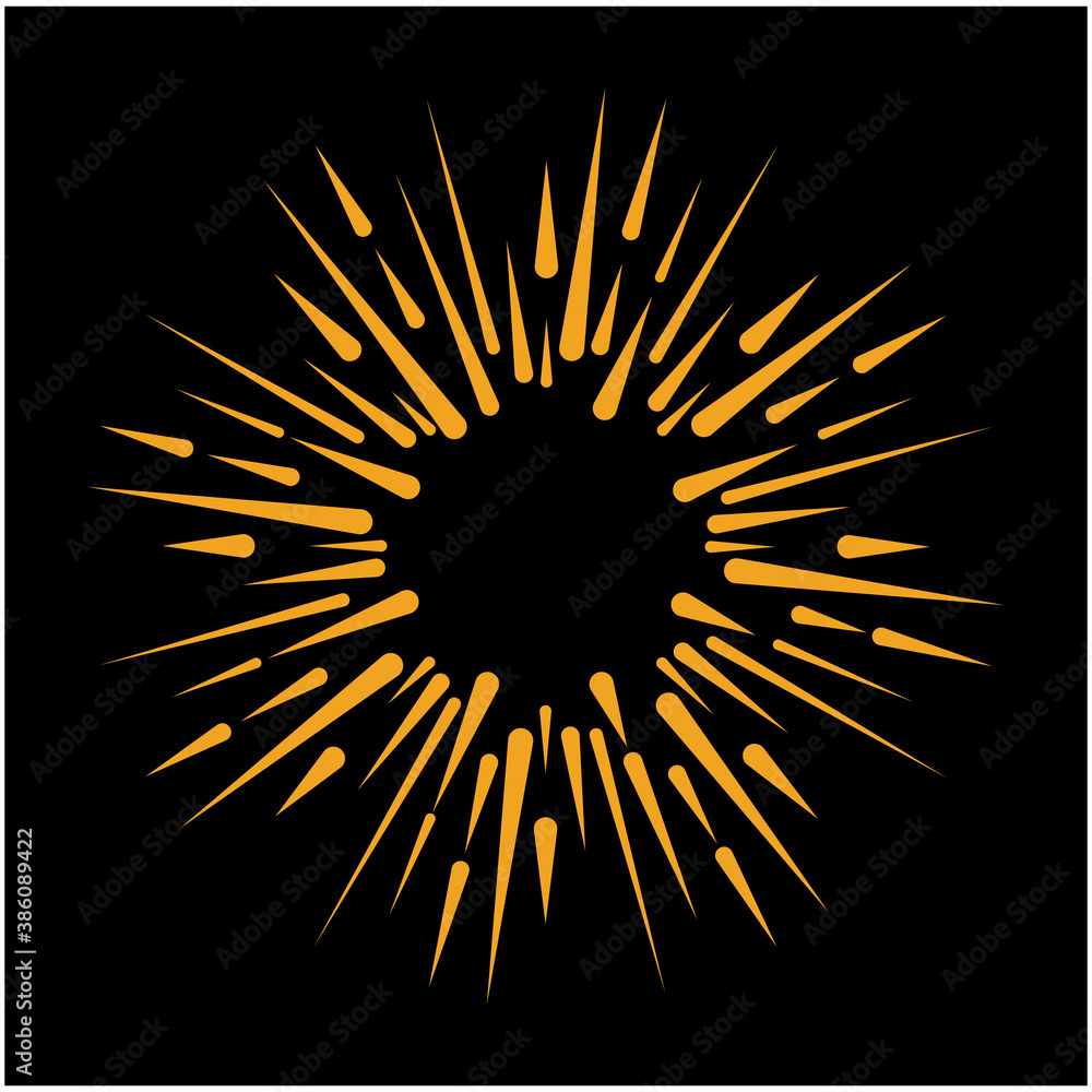 Fireworks Logo Template vector symbol Fireworks Logo Template vector symbol