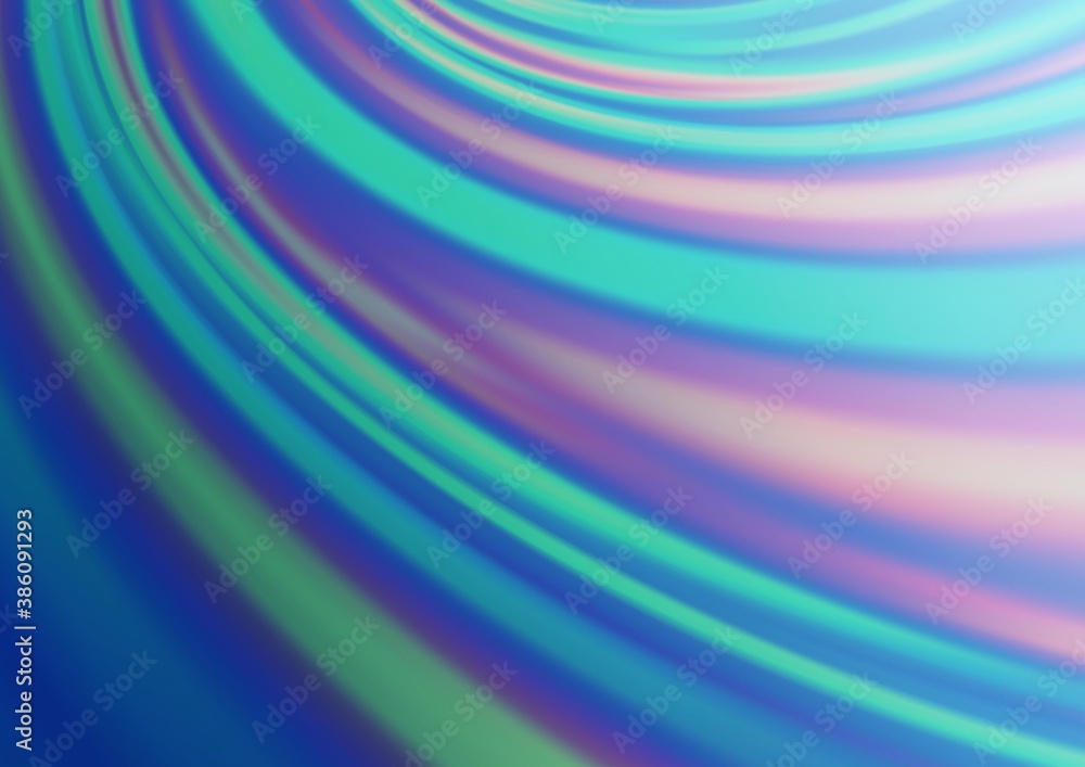 Light BLUE vector blur pattern.