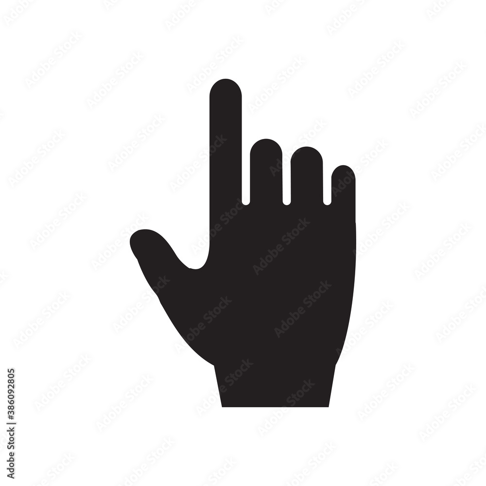 finger touch icon vector symbol template finger touch icon vector symbol template