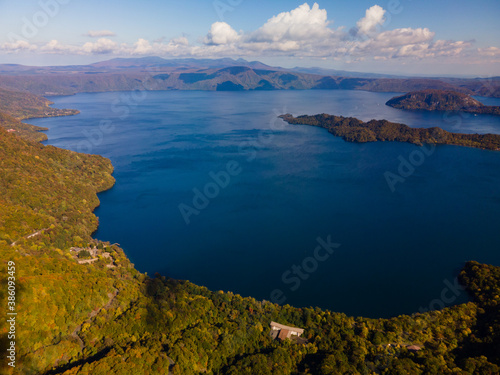 Lake Towada in Aomori, 2020.