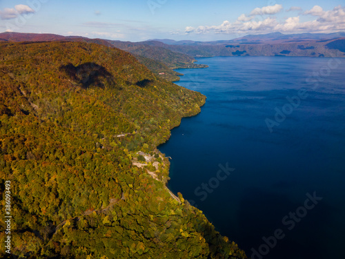Lake Towada in Aomori, 2020.