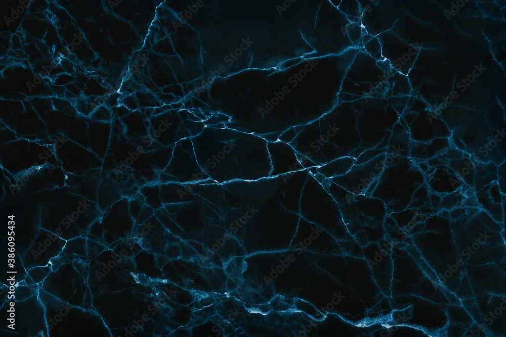 Abstract black marble texture for background.