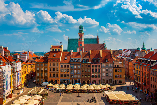 Market square in Warsaw © Roxana
