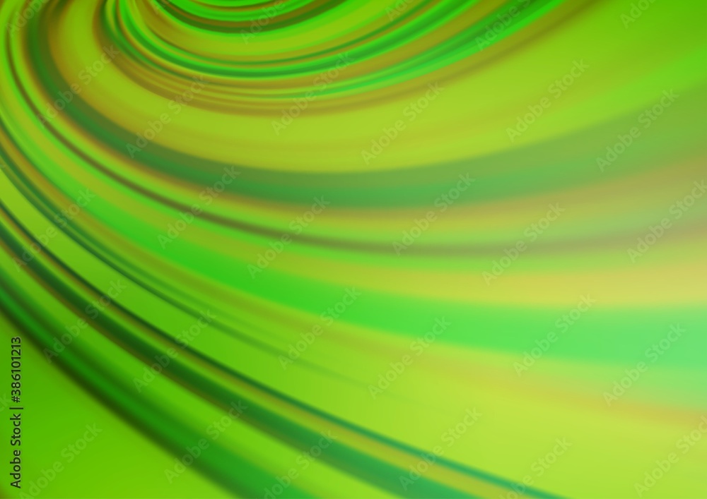 Light Green vector glossy bokeh pattern. Light Green vector glossy bokeh pattern.