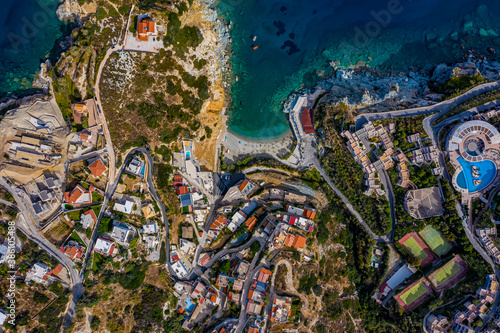 Mades in Greece from above | Luftbilder vom Ort Mades auf Kreta