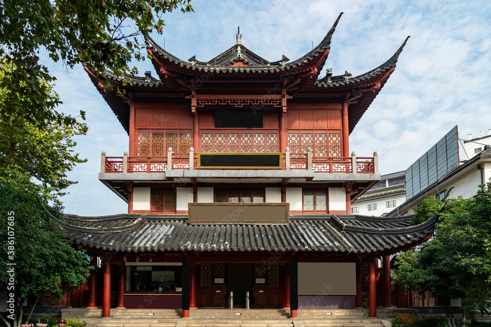 scenery of Confucius Temple in Nanjing, Jiangsu Province, China scenery of Confucius Temple in Nanjing, Jiangsu Province, China