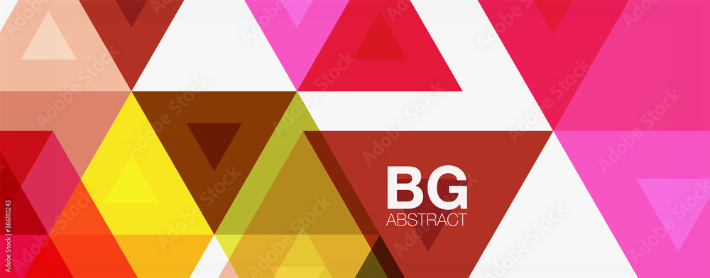 Mosaic triangle pattern abstract background for cover, banner, flyer and poster and other template Mosaic triangle pattern abstract background for cover, banner, flyer and poster and other template