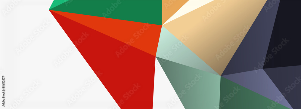 3d mosaic abstract backgrounds, low poly shape geometric design 3d mosaic abstract backgrounds, low poly shape geometric design