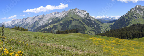 Plateau de Beauregard, savoie, France