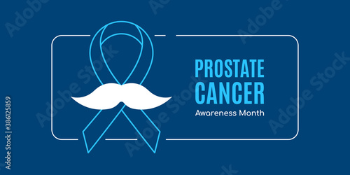 Prostate Cancer Awareness Month Concept, Vector Illustration