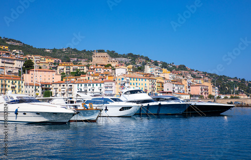Argentario, a promontory on the Tyrrhenian sea.