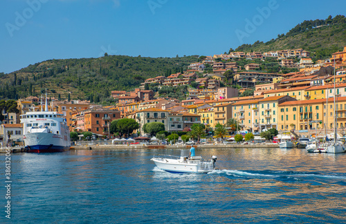 Argentario, a promontory on the Tyrrhenian sea.