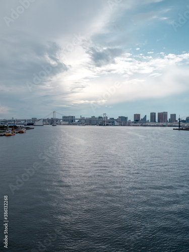 東京 豊洲大橋からの風景