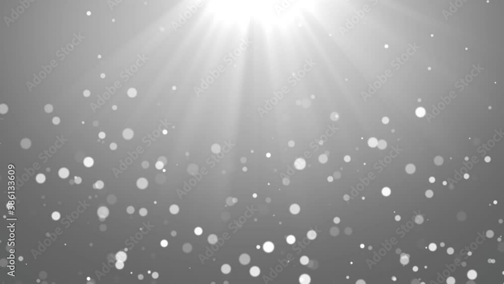 4K Motion of bokeh sunlight natural bokeh dust abstract Particles on ...