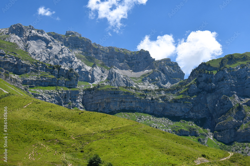 randonné près du col de la Forclaz, Annecy, Savoie , France