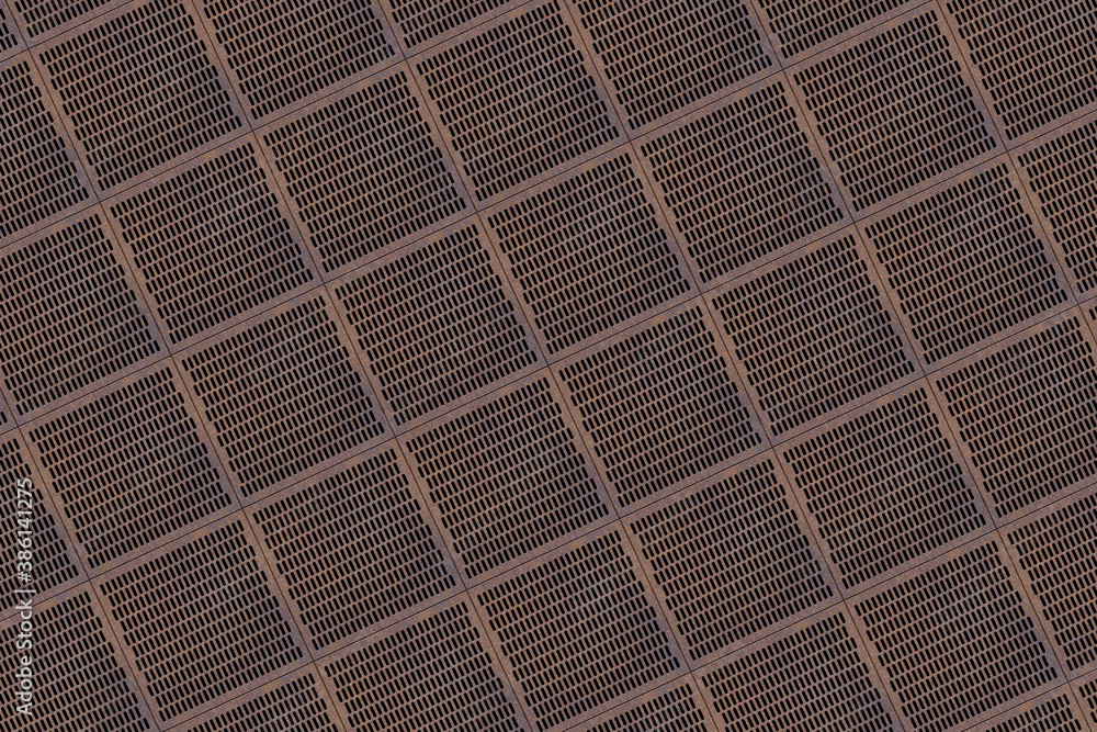 metal mesh lattice grate surface background metal mesh lattice grate surface background