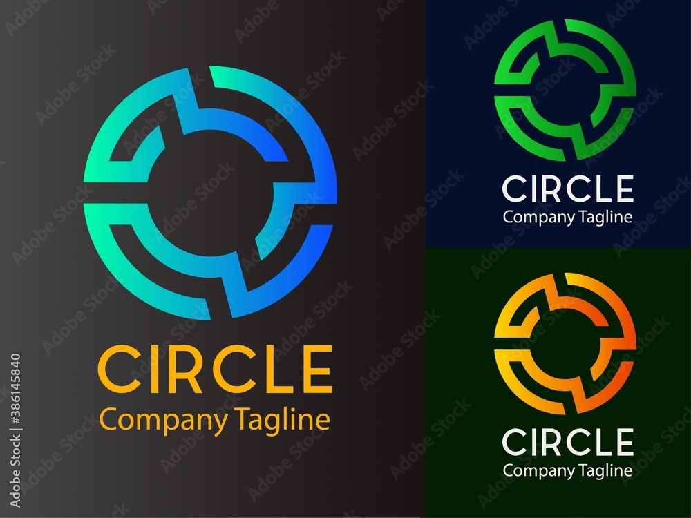 Creative Circle Logo design, Icon and Symbol Vector Illustration template for your various project Creative Circle Logo design, Icon and Symbol Vector Illustration template for your various project