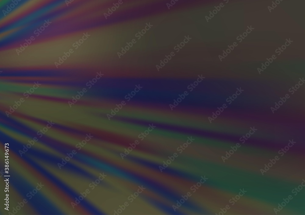 Naklejka premium Dark Black vector template with repeated sticks.