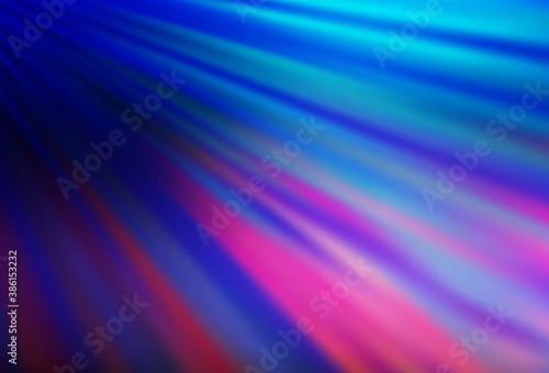 Dark Pink, Blue vector template with repeated sticks.