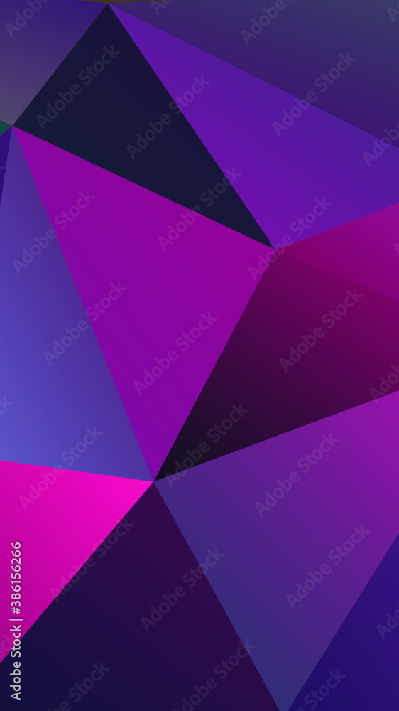 Obraz premium Abstract Color Polygon Background Design, Abstract Geometric Origami Style With Gradient. Presentation,Website, Backdrop, Cover,Banner,Pattern Template
