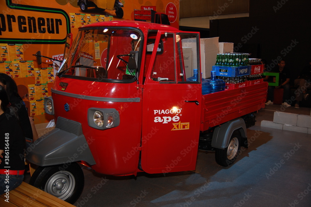 Piaggio ape at 8th Manila International Auto Show in Pasay, Philippines ...