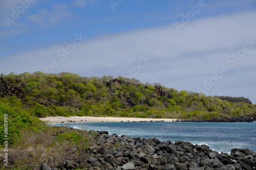 Ecuador Galapagos Islands - San Cristobal Island  Beautiful coast at Beach Baquerizo - Playa Baquerizo photo