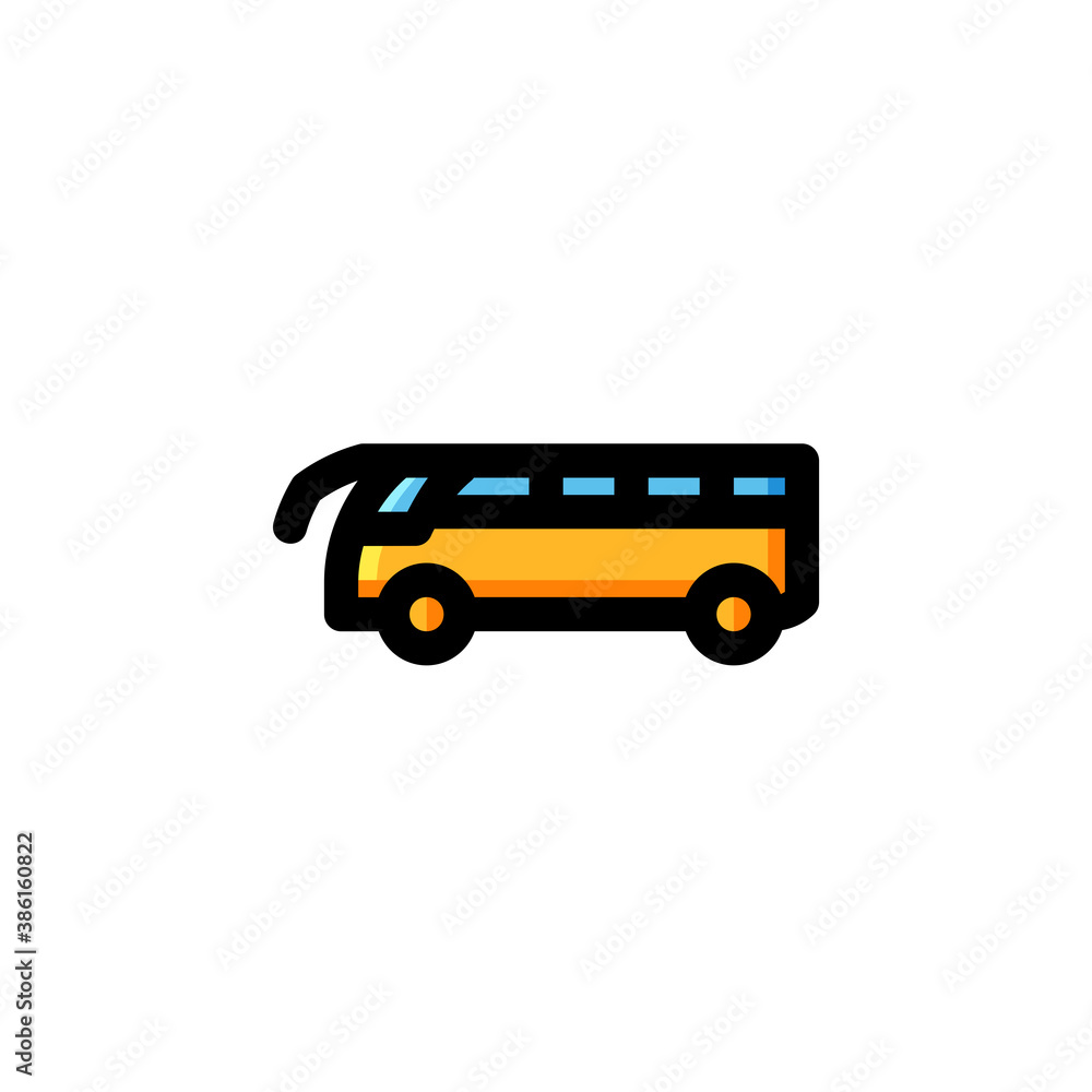Bus Icon Filled Outline Transportation Illustration Logo Vector
Bus Icon Filled Outline Transportation Illustration Logo Vector