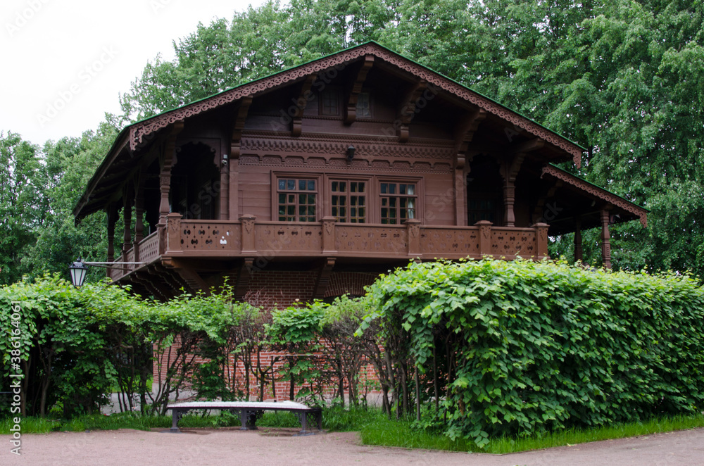 View of the museum-estate Kuskovo Moscow