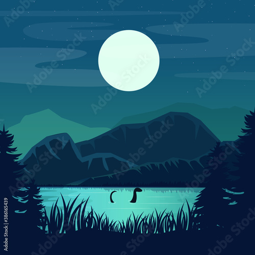 Loch Ness landscape