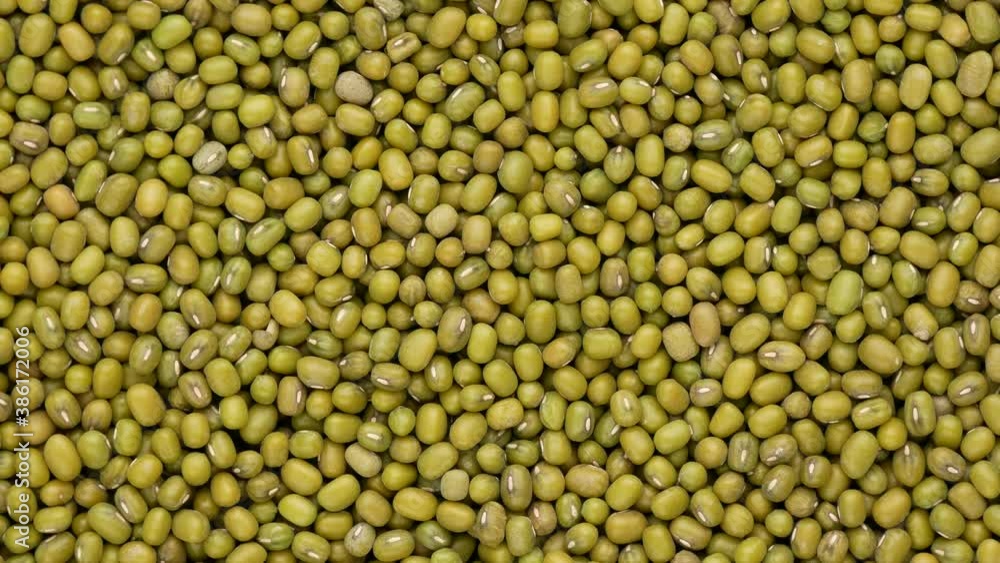 Asian beans, rotation. Mung bean - background. Asian beans, rotation. Mung bean - background.