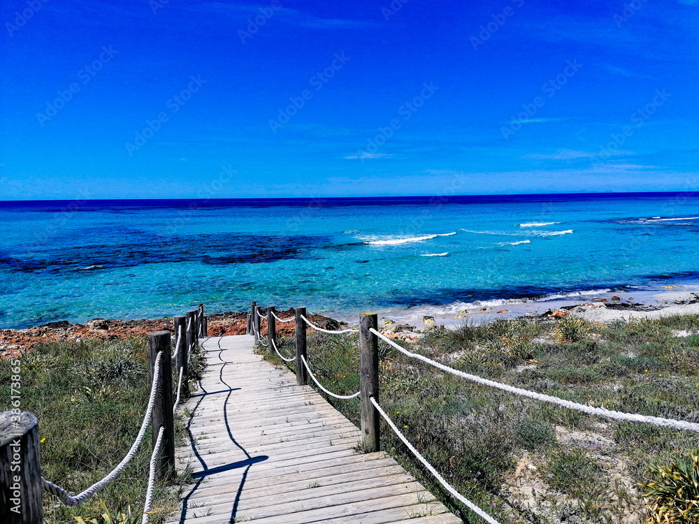 Fototapeta premium Playa mediterránea