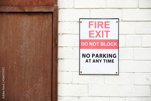 No parking private property car park no turning sign