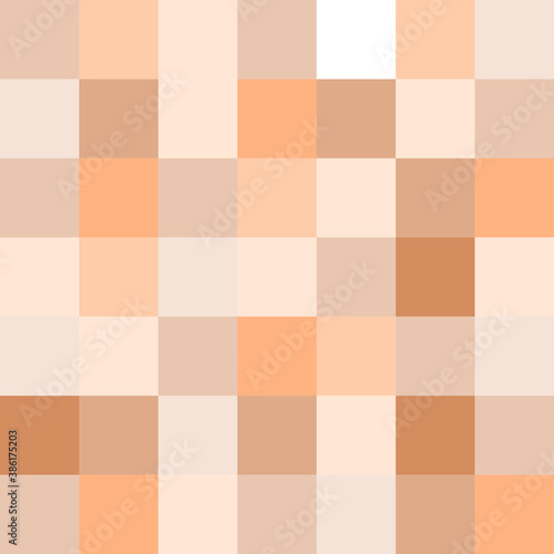 Blured squares censorship background. Censored picture vector illustration. Nudity prohibition isolated backdrop.