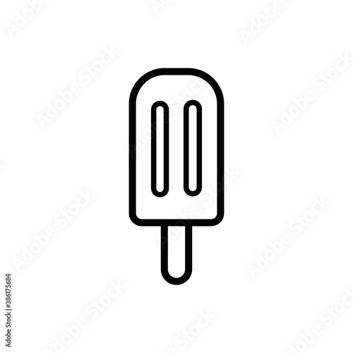 ice cream icon design vector template