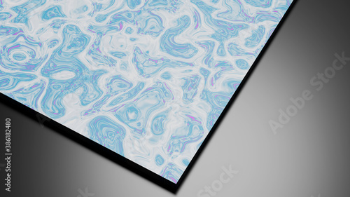 3d rendering abstract blue white pink marble texture texture mockup