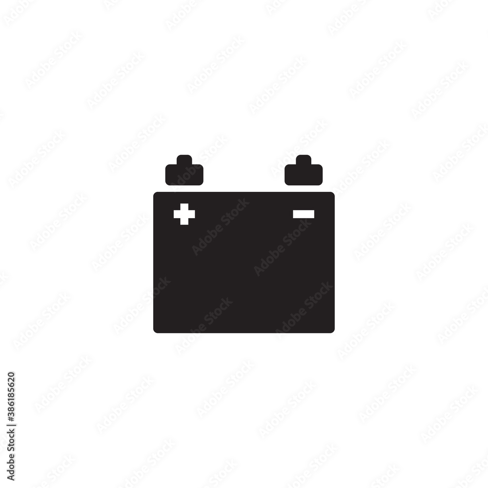 accumulator battery icon vector symbol template accumulator battery icon vector symbol template