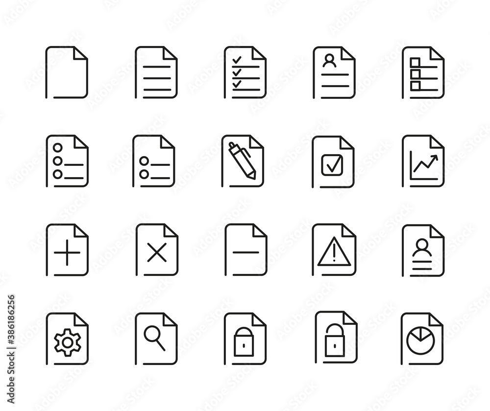 Simple Set Of Documents Related Outline Icons. Elements For Mobile Concept And Web Apps. Thin Line Vector Icons For Website Design And Development, App Development. Premium Pack. Simple Set Of Documents Related Outline Icons. Elements For Mobile Concept And Web Apps. Thin Line Vector Icons For Website Design And Development, App Development. Premium Pack.