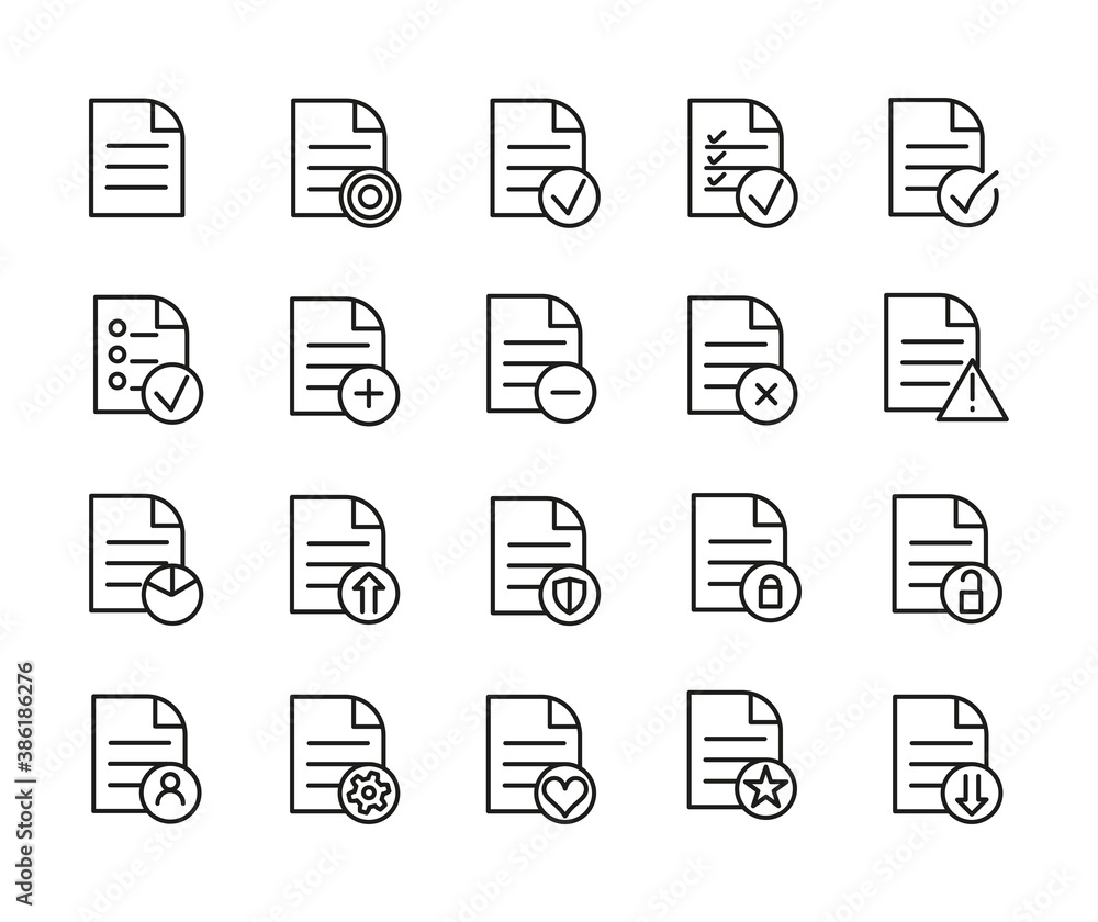 Simple Set Of Documents Related Outline Icons. Elements For Mobile Concept And Web Apps. Thin Line Vector Icons For Website Design And Development, App Development. Premium Pack. Simple Set Of Documents Related Outline Icons. Elements For Mobile Concept And Web Apps. Thin Line Vector Icons For Website Design And Development, App Development. Premium Pack.