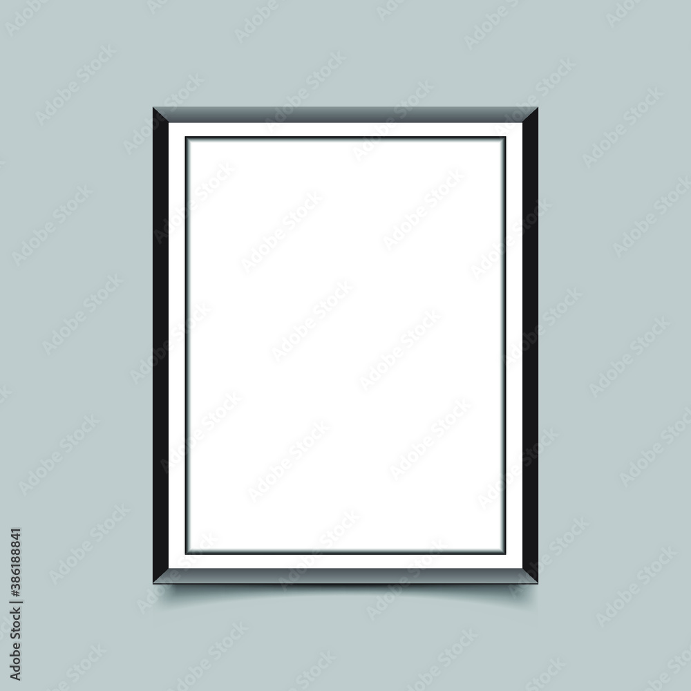 Vector of photo frame. Picture frame. Eps10 vector illustration. Vector of photo frame. Picture frame. Eps10 vector illustration.