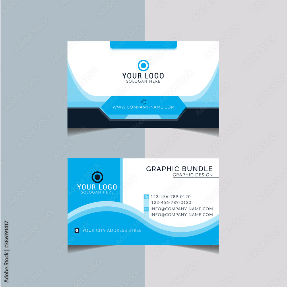 Corporate Business card Template vector design Corporate Business card Template vector design