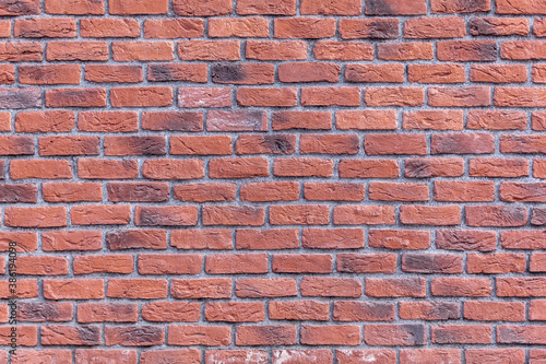 red brick wall background