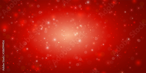 Christmas concept abstract red background banner