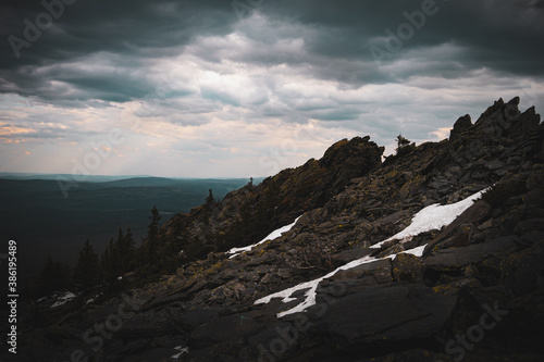 Ural mountains, view from the top of mount Urenga
Уральские горы, вид с вершины горы Уреньга photo