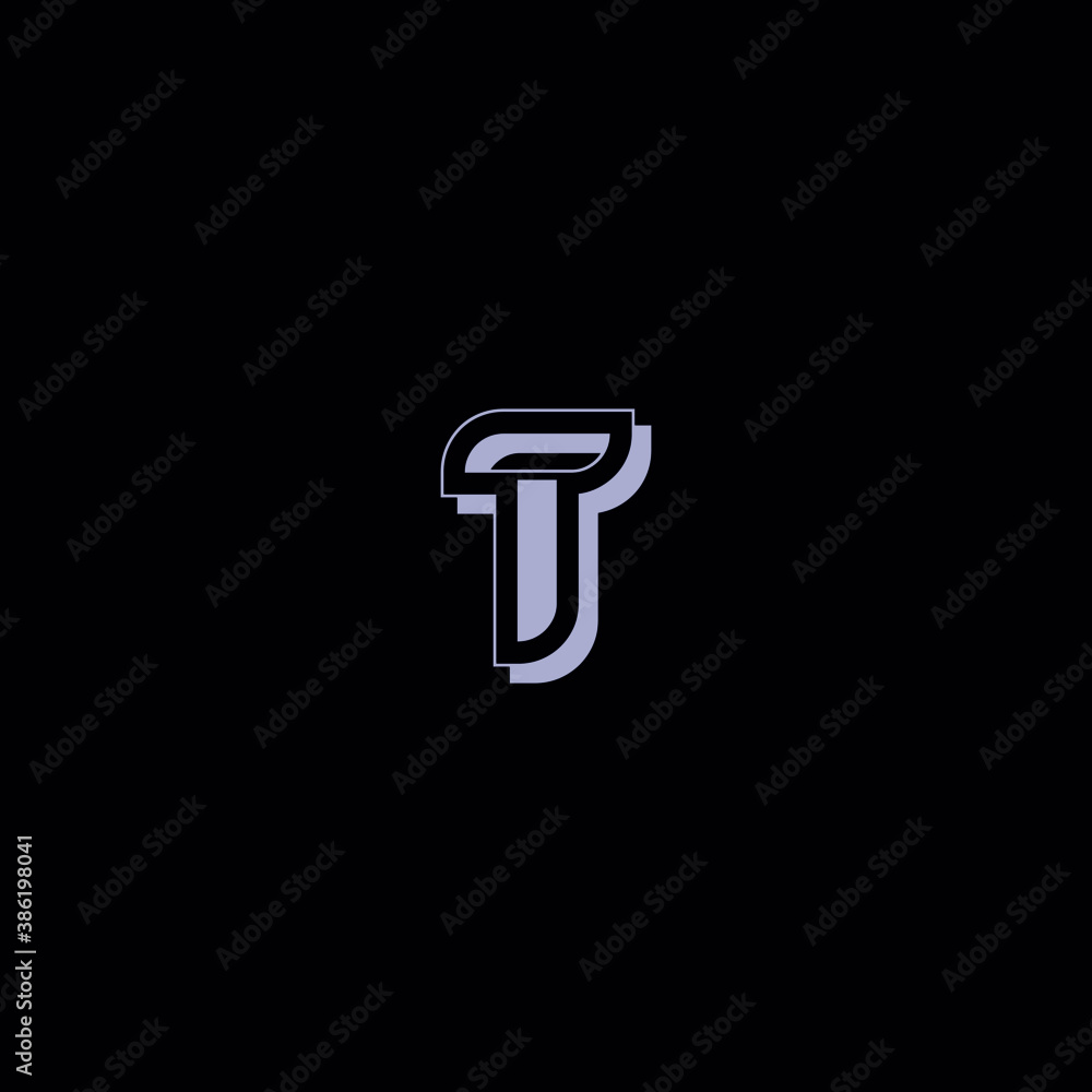 t letter logo. t letter logo.